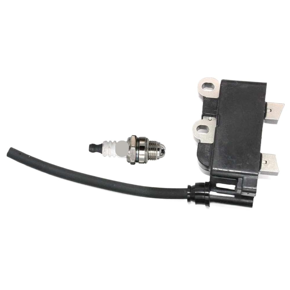 Juego de bobina de encendido y bujías compatibles con los modelos de motor 51955, 51956, 51977, 51948, 51958, 51978, 51998 para motor de gasolina