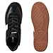 UBFEN Womens Fashion Sneakers Classic Retro Trainers Skate Shoes Casual Comfort Walking Footwear White Black Size US 7.5