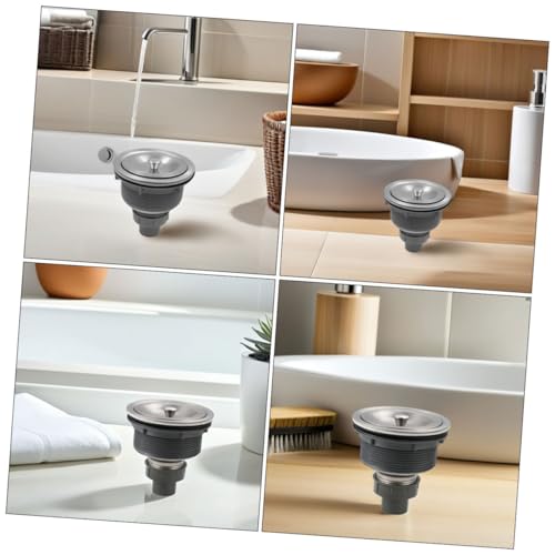 Colador para desagüe de cocina acero inoxidable miniatura 3