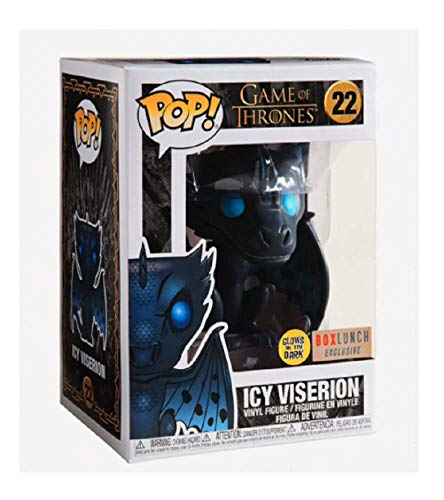Funko Pop! Icy Viserion Glow In The Dark Box Lunch Exclusive Vinyl Figure