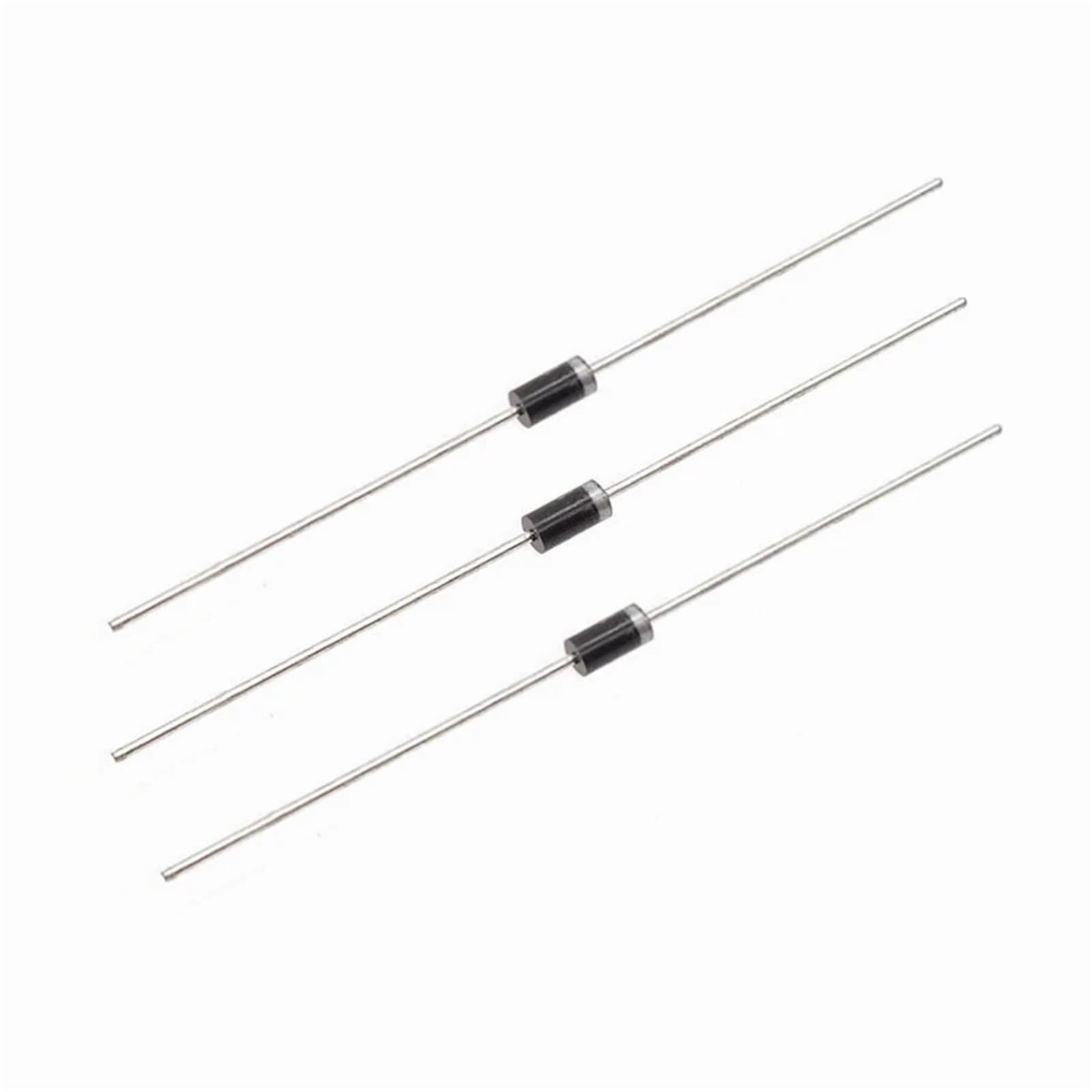 Diode de redressement à récupération rapide FR104 1A 400V DO-41 FR107 1000V 1KV, 50 pièces/lot, FR207 2A DIP, composants électroniques PCB(FR207 2A 1000V)