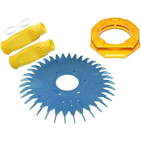 MAKHOON 4 Pieces Pool Cleaner Replacements Include W70329 Pool Cleaner Finned Seal W69698 Pool Cleaner Diaphragm W70327 Foot Pad Compatible with Zodiac Baracuda G2, G3, G4 Replace W69721 W72855 Cover
