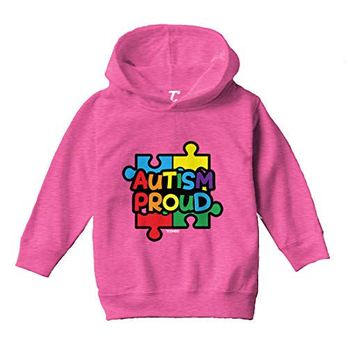 Tcombo Autism Proud - Autistic Awareness Toddler/Youth Fleece Hoodie