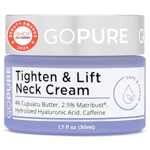 goPure Tighten and Lift Neck Cream- Clinically Tested