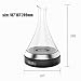 THYXGS 1000ml Electric Intelligent Wine Decanter, Smart Hydrogen-Rich Decanter, SPE Electrolysis Technology, 4-Speed Time Control, Separation Design, Applicable to All Wines