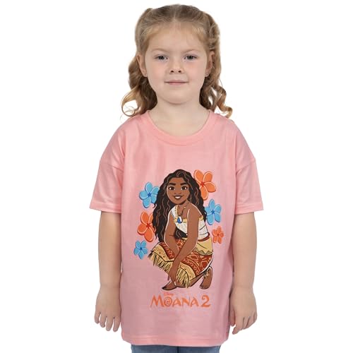 Disney Moana Shirt | Moana Shirts for Girls | Short Sleeve Shirts | Girls' Tees | Sizes 3T to 102