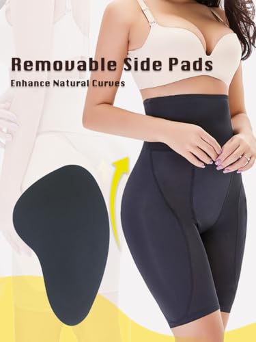 High Waist Butt Lifter Shapewear Shorts for Women – Hip Pads & Tummy Control Padded Underwear for Curvy Look2
