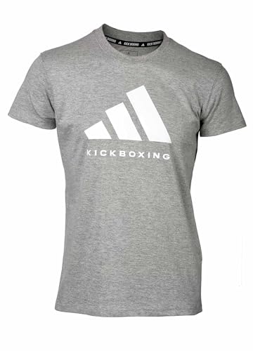 T-shirt de boxe adidas en coton pour entraînement de judo et karaté