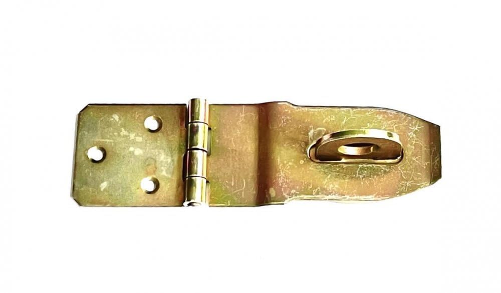 20 cerniere dritte 90 x 50 | oro galvanizzato, resistente alle intemperie e alla ruggine, per cassapanche, cantine, armadi, mobili
