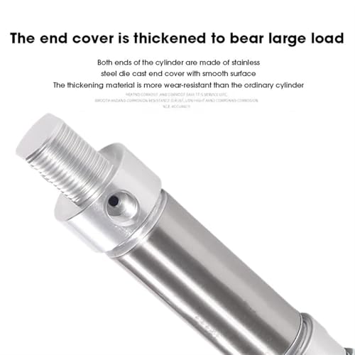 Cilindro neumático MA32 de doble efecto con anillo magnético y carrera de 150mm 4
