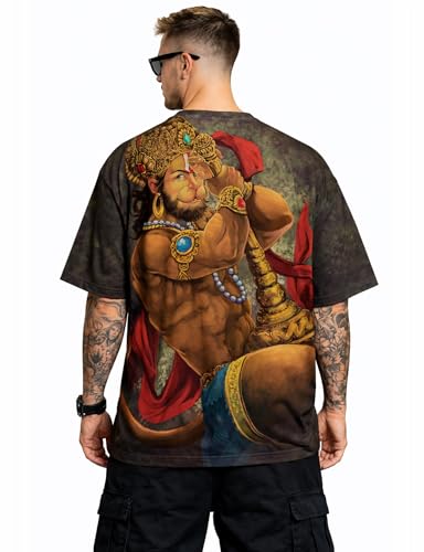 Image of Shiva, Krishna, Hanuman, Kali, Ram and Ravana, Ramayan, Bagavath Githa, Buddha Religious, Spiritual, Hindu Gods T-Shirts