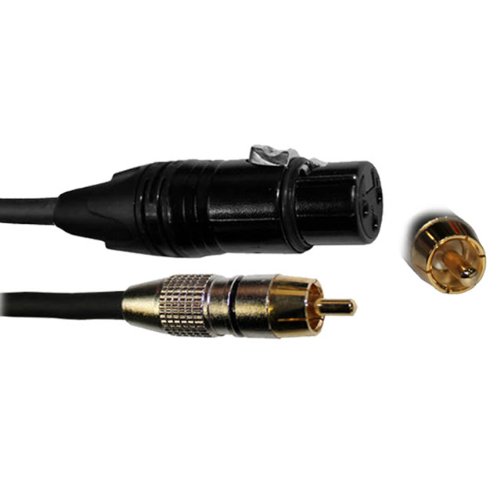 Câble RCA vers XLR3-F Prox XC-RXF50 cordon audio asymétrique - 3