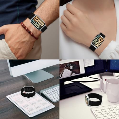 Compatible with Redmi Watch 5 / Watch4 Watch Bands - Choice of Colour, Length and Width - Gransho Nylon Watch Straps NO250409, Nylon, No Gemstone