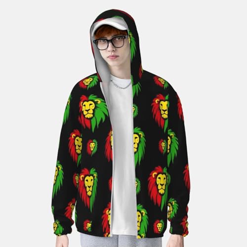 Unisex Long Sleeve Sun Protection Performance Hoodie Shirt UPF 50+4