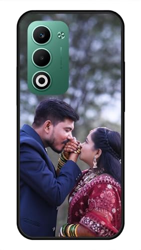 Image of NDCOM for Customised Oppo A5 5G Back Cover | Premium Oppo A5 Cover Enhanced Protection | DIY Personalised Photo Design | Customized Gift Custom Text Name Printed Metal Case