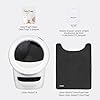 Litter-Robot 4 Beginner Bundle by Whisker, White - Automatic, Self-Cleaning Litter Box, Includes Litter-Robot, Fence, Mat, 2 OdorTrap Pack Refills, 25 Waste Drawer Liners & 1 Year of WhiskerCare