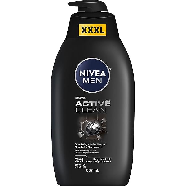 NIVEA MEN Active Clean Męski Żel pod prysznic 887 ml