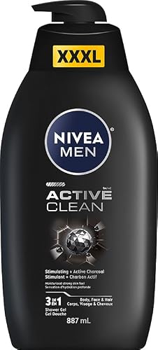 NIVEA MEN Active Clean Męski Żel pod prysznic 887 ml