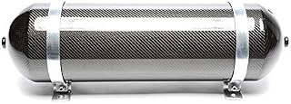 TA Technix - Tanque de aire sin costuras (11 L, carbono, 3 x G1/4" 2 x G3/8"), color negro