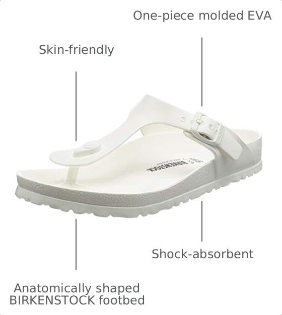 Image of Birkenstock Classic Gizeh Eva, Unisex-Adult Thong Sandals