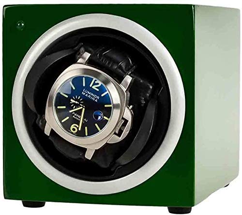 Caja para enrollar relojes automáticos y organizador de almacenamiento elegante