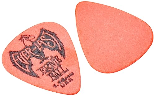 PALHETAS EVERLAST 1.14MM VERMELHA PCT C/12 P9194 ERNIE BALL