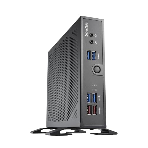 DS50U3 SHUTTLE XPC slim Barebone DS50U3, Intel i3-1315U, 2x LAN (1x 2.5Gbit ,1x 1Gbit), 1xCOM,1xHDMI,1xDP, 1x VGA, fanless,