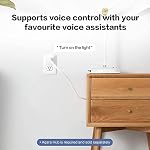 Aqara Plug intelligent, nécessite AQARA HUB, Zigbee, avec surveillance de l'énergie, protection contre les surcharges, calendrier et capacités de contrôle de la voix, fonctionne avec Alexa, Google Assistant et Apple HomeKit Compatible
