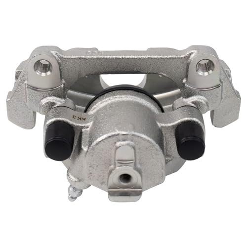 TRQ Front Brake Caliper Set Zinc Coated Brackets Compatible with 2002-2008 Mini Cooper