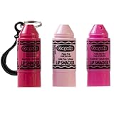 Lip Smacker Crayola Crayon Stackable Flavored Clear Balm Pink - Moisturizing, Soothing