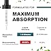 Glucosamine Chondroitin MSM Liquid Drops - Extra Strength Joint Support Supplement with Elderberry, Boswelia, Bromelain, Hyaluronic Acid - Antioxidant Immune Support for Adults, Men & Women(2 Fl oz)