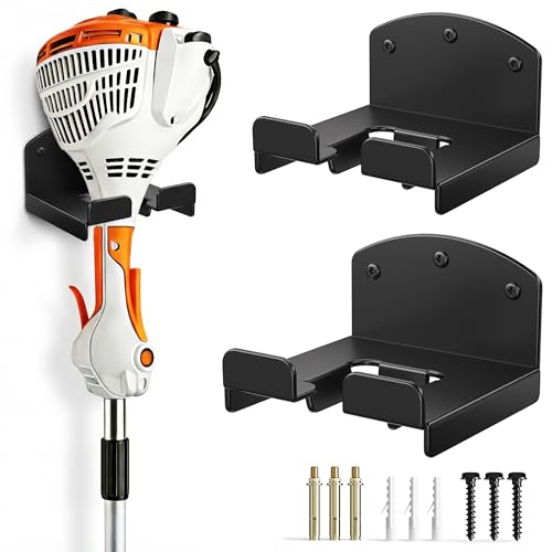 Heavy Duty Wall Rack for Lawn Equipment (2pcs)