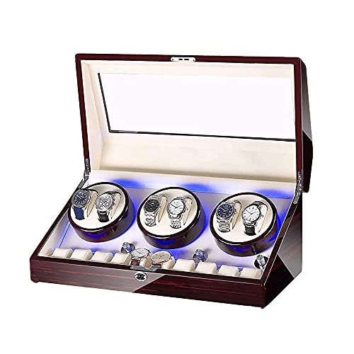 Enrouleur automatique 6 + 10 montres en finition piano