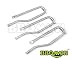 Gas Barbecue Parts Factory 13361(3-pack) Stainless Steel Burner Replacement for Select Jenn-air and Nexgrill Gas Grill Models (15 13/16"x 4 3/8")