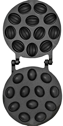 Walnut Cookie Maker 12 - Oreshki Nut Non-Stick Cookies Pastry - Oreshki Mold - Oreshki Cookie Candy Maker - Oreshnitsa #TOP5