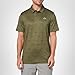 Lacoste Men's Regular Fit UV Protect All-Over Print Golf Polo Shirt, Olive/Olive/Sinople, Large