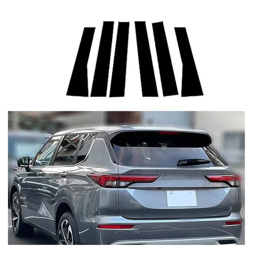 Pegatinas para postes de ventanilla de coche Outlander 2022-2023 2