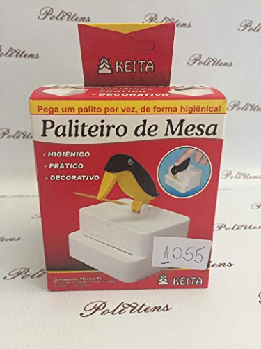 KIT 2 PALITEIRO DE MESA PALITO PASSARINHO PEGA PALITO TUCANO