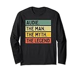 Detto personalizzato Audie, uomo, mito, leggenda con effetto testo usurato come regalo personale per Audie. Molti altri nomi disponibili.