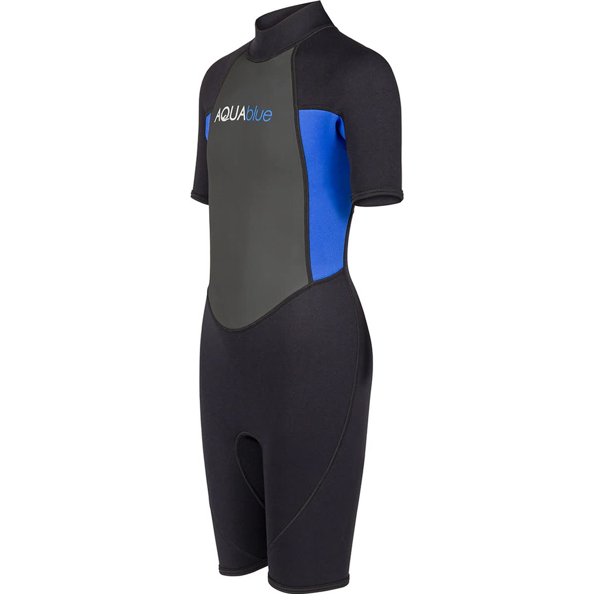 Aqua Blue 3mm Boy's Springsuit Wetsuit - 12