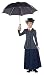 Girl's English Nanny Costume Small