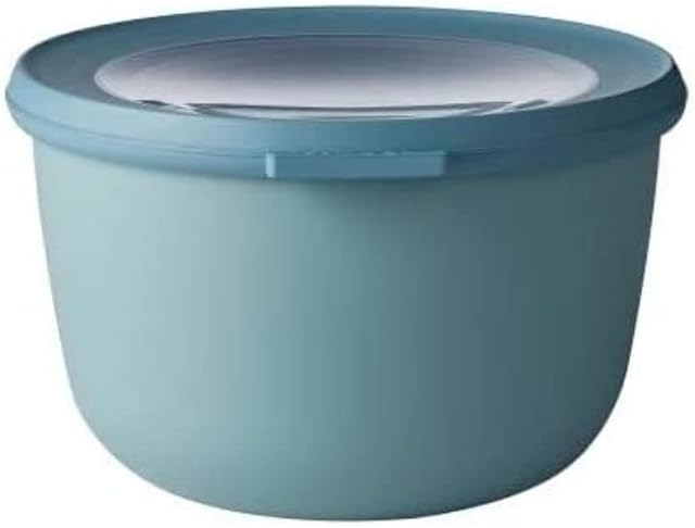 Mepal  Multi Bowl Cirqula Rectangular  Food Storage Container with Lid - Suitable as Airtight Storage Box for the Fridge & Freezer, Microwave Container & Servable Dish  1000 ml  Nordic Green.