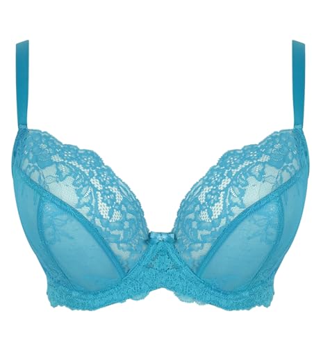 Image of Panache Ana Plunge Bra - Underwire Full-Bust Bra with Stretch Lace & Lift