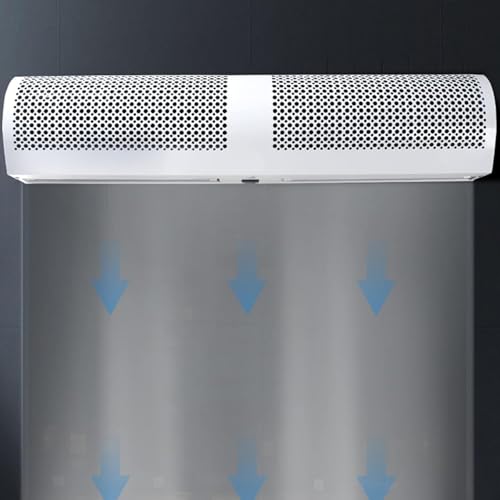 Rideau d'air silencieux pour porte de magasin avec ventilateur de 0.9m