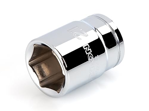 Image of TEKTON 1 /2 Inch Drive x 21 mm Shallow 6-Point Socket | SHD22121