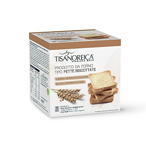 Gianluca Mech - Bizcochos, Producto Horneado Bajo En Azúcar - 100 Gr