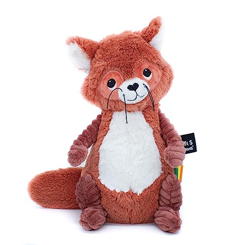 Peluche Netoitou Les Déglingos terracotta de 26 cm pour bébé