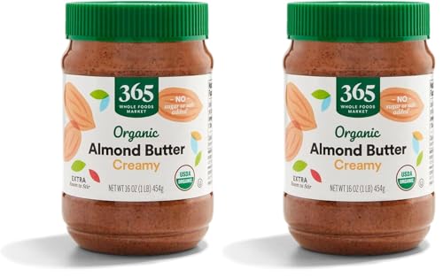 365 by Whole Foods Market, Organic Creamy Almond Butter, 16