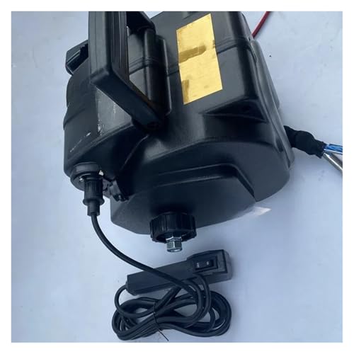 Winch eléctrico portátil 5000 libras con control alámbrico y remoto 12V miniatura 4