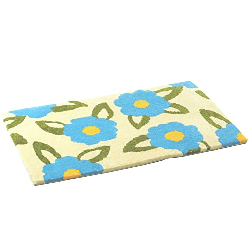 �V�r�� ���փ}�b�g sybilla ���O �}�b�g �J���_�X �u���[ (45×75cm)